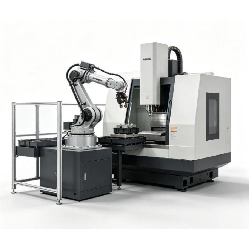 Robot bốc dỡ trung tâm gia công