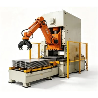 Nhấn Robot bốc dỡ
